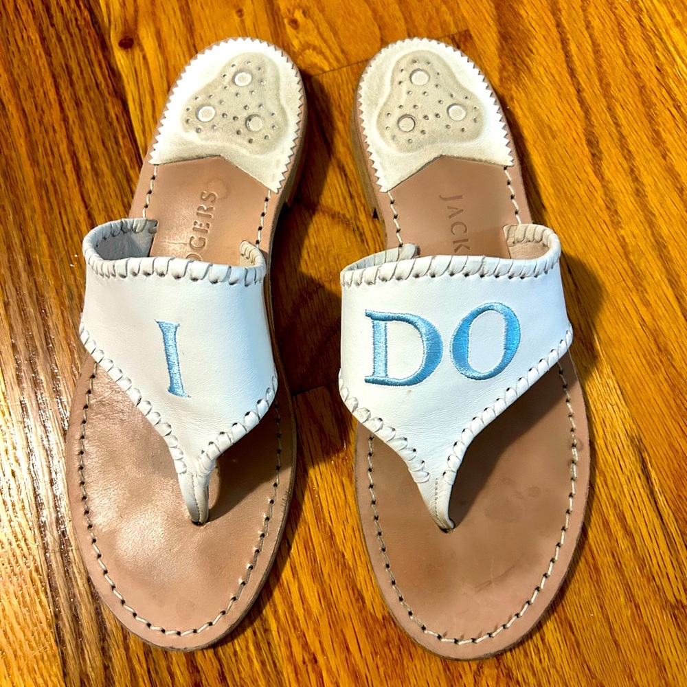 “I do” Jack Rogers - good condition!